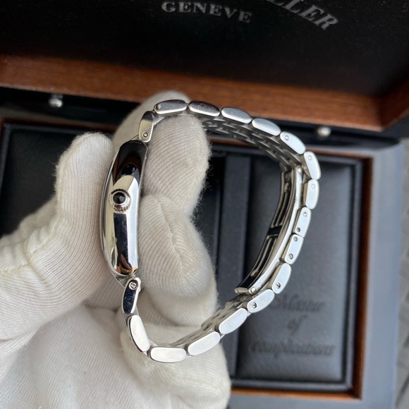 Athletic Franck Muller Curvex 2252 QZ Ladies Stainless Steel Quartz 22MM Watch - Picture 8 of 11